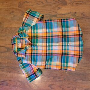 Colorful Plaid Kids Shirt